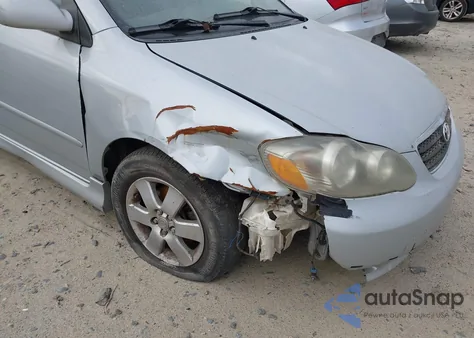 2008 Toyota Corolla S from USA, damaged, VIN 2T1BR30E68C896768